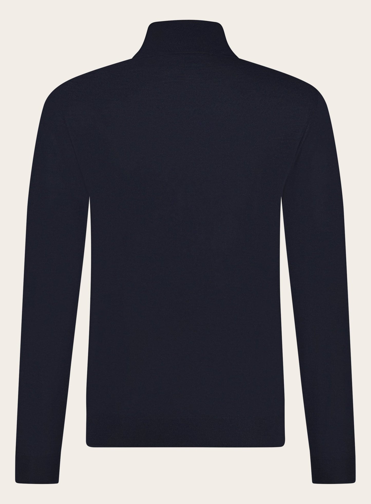 Derby coltrui van cashmere en zijde | BLUE NAVY