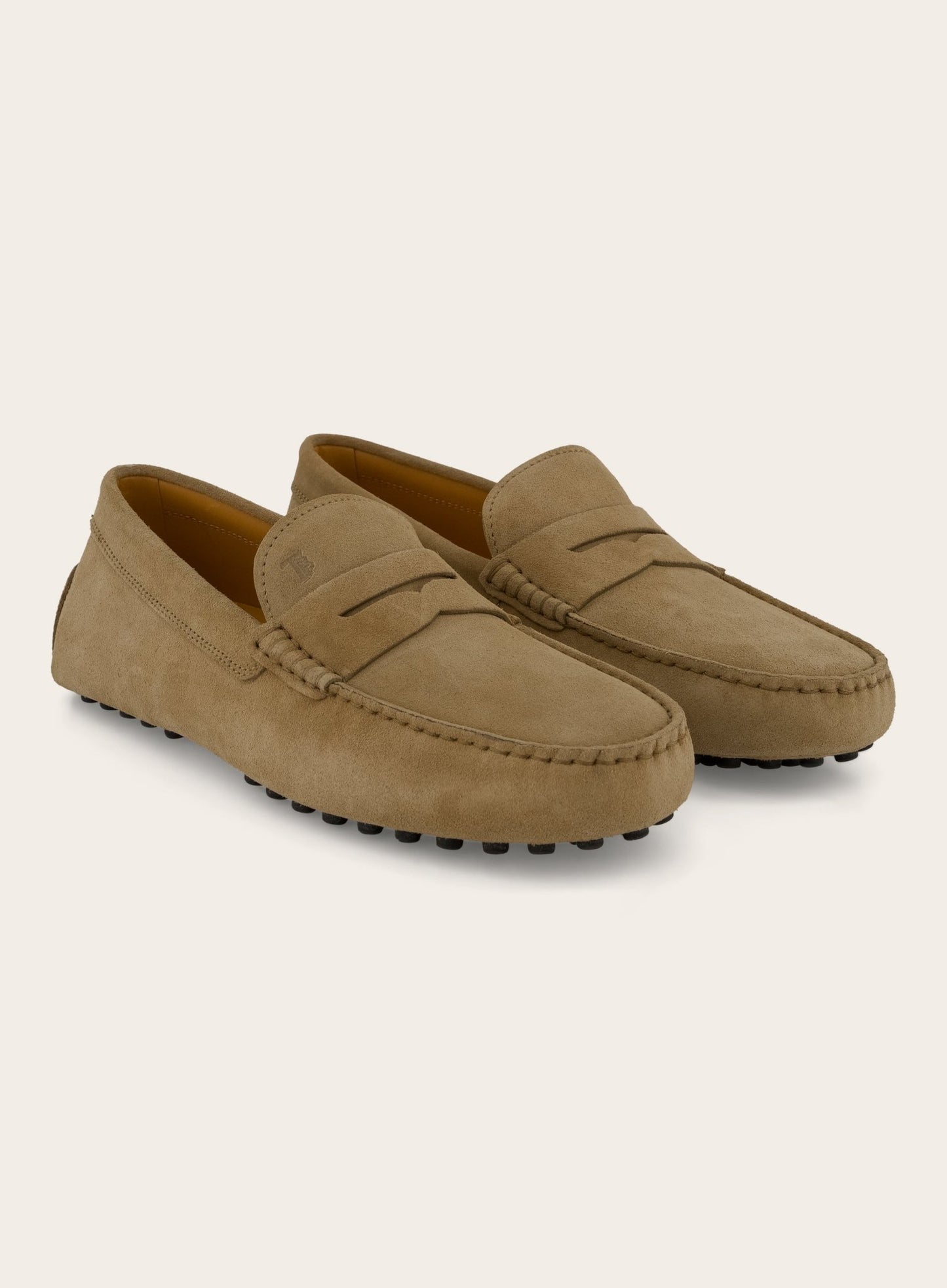 Gommino Driving Shoes van suède | Beige