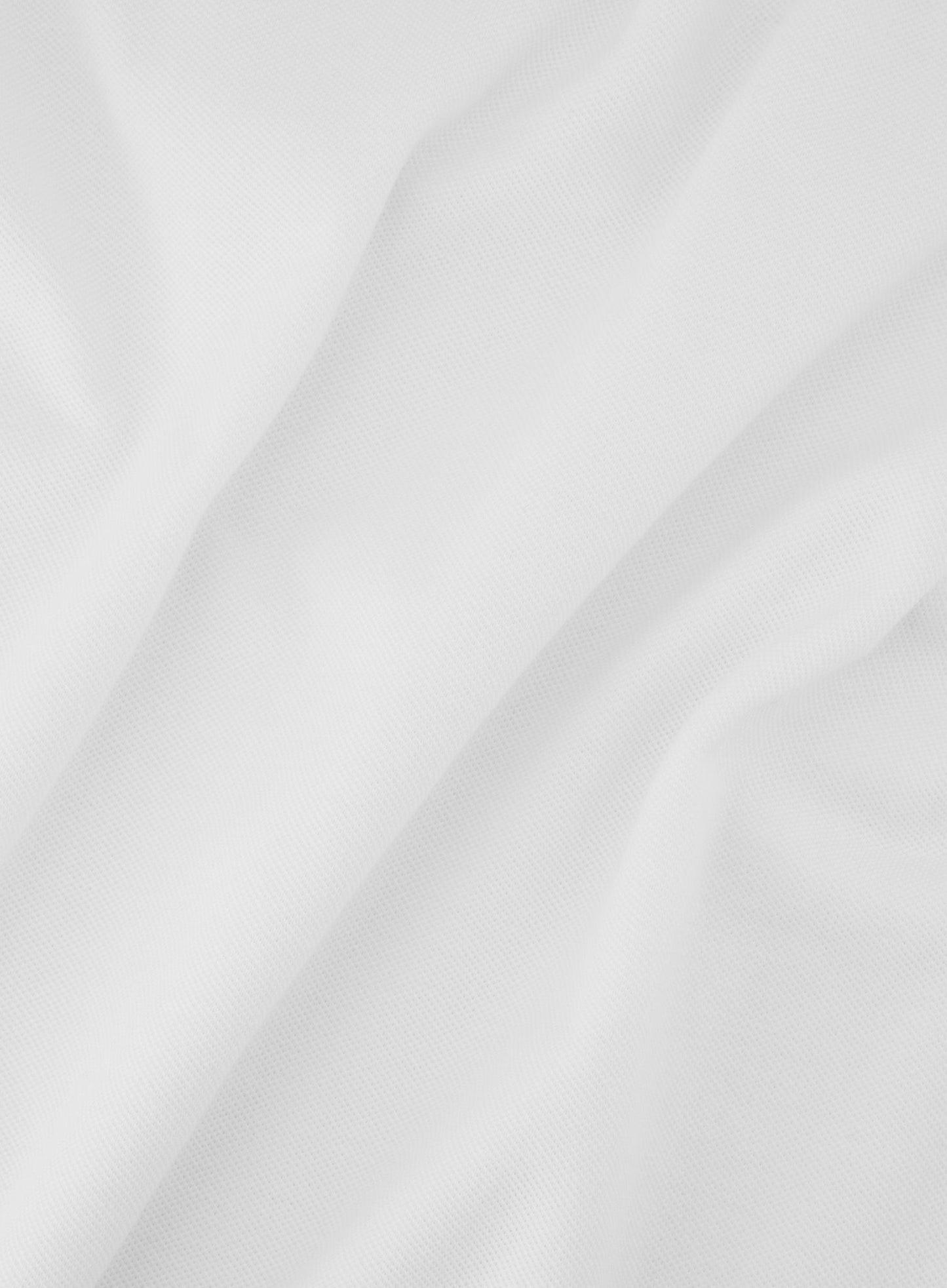 Poloshirt van katoen en elastaan | Wit