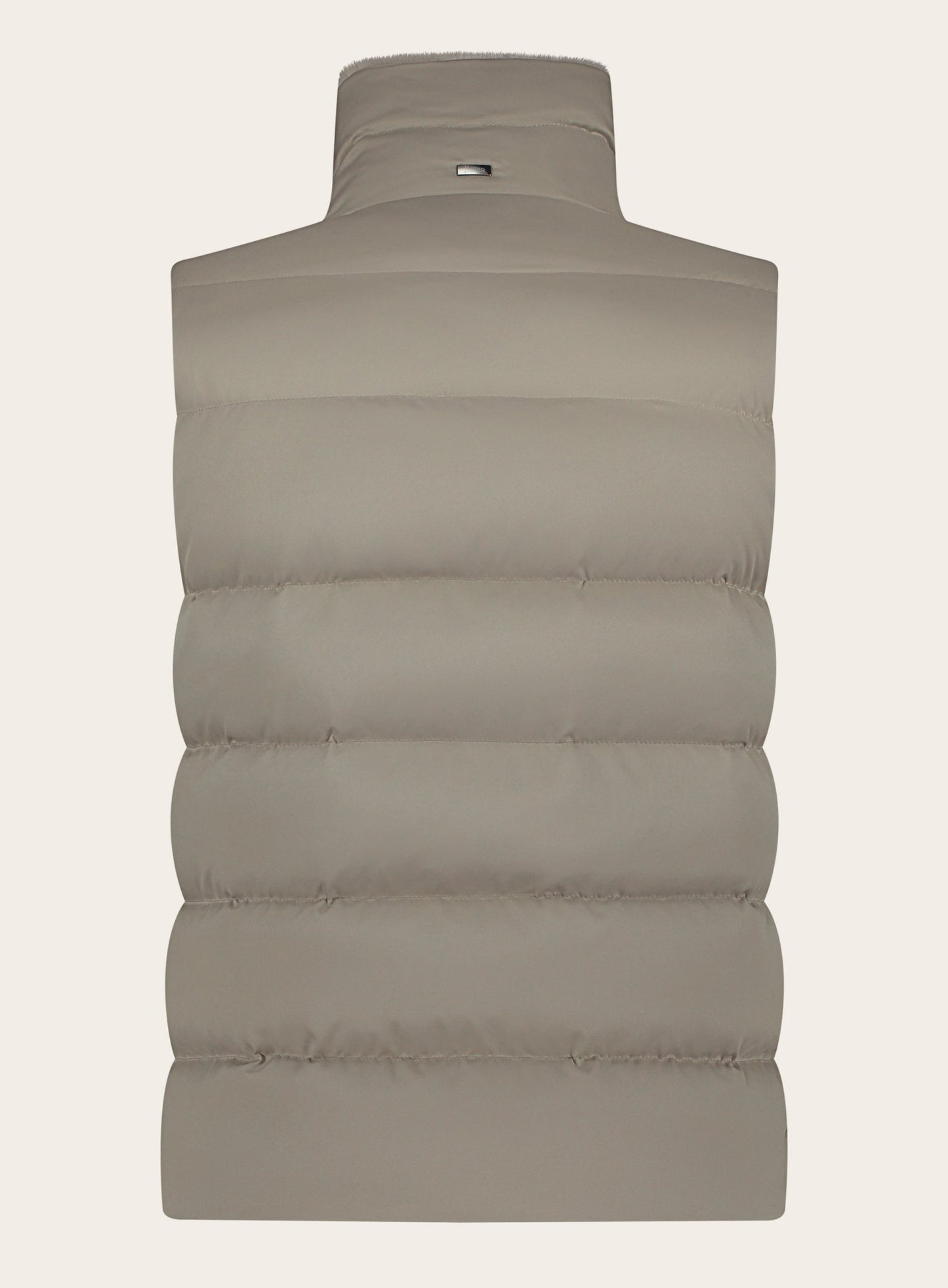 Gewatteerde bodywarmer | TAUPE