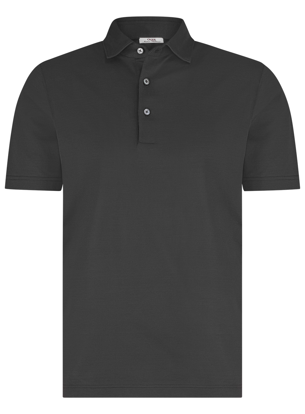 Poloshirt van katoen | WARM GREY