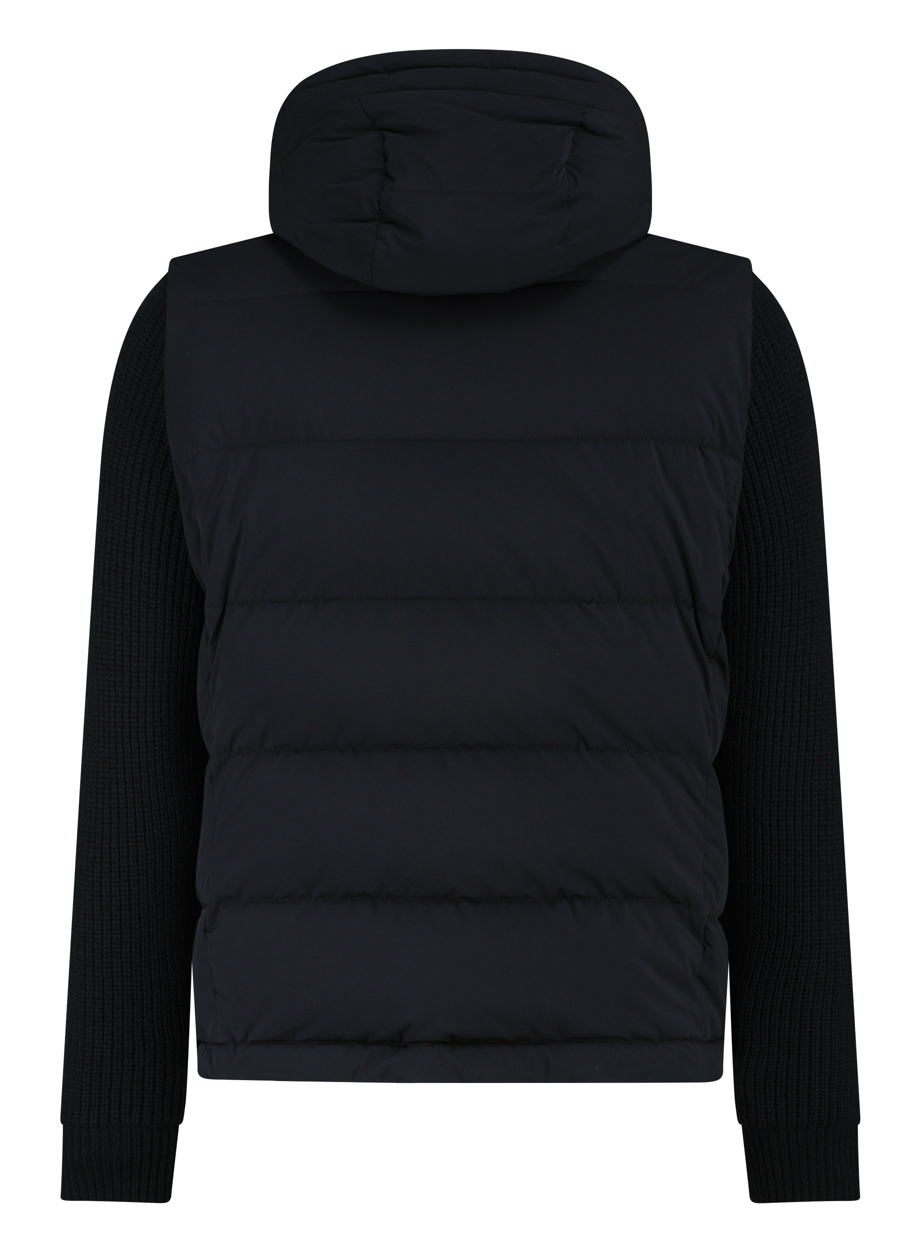 Gewatteerd jack met capuchon | BLUE NAVY