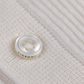 Geribde polo van cashmere | FULL_WIDTH | Wit