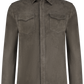 Robert overshirt van suède | Grijs