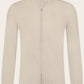 Ritsvest van cashmere | L.Beige 