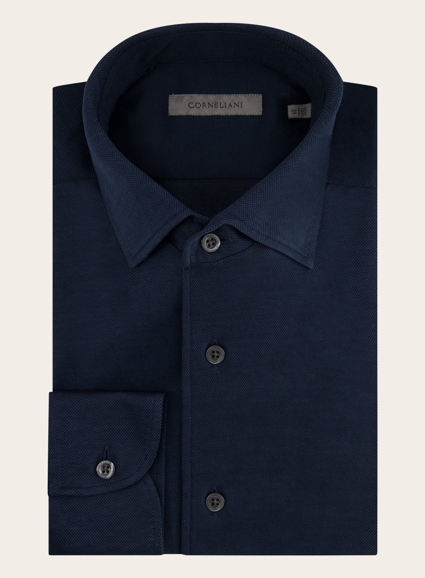 Regular-fit oxford overhemd | BLUE NAVY