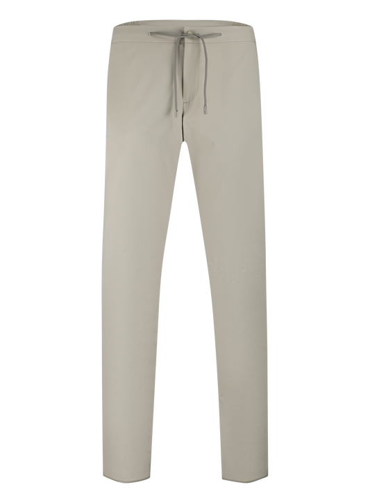 Jog pantalon met stretch | GRIJS-BEIGE