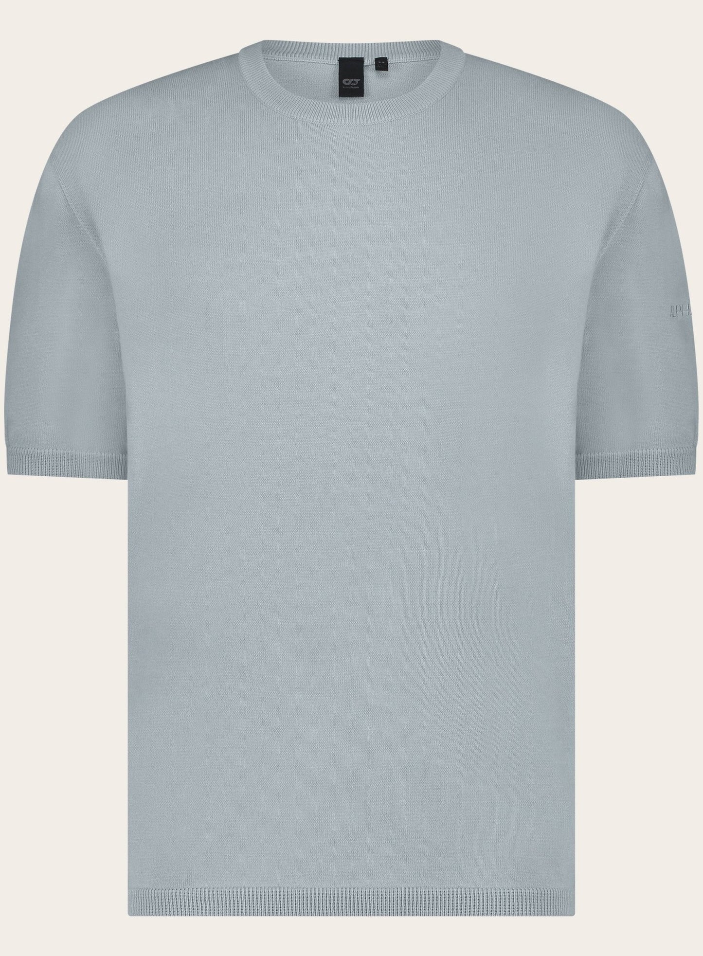 Crewneck t-shirt | L.Blauw