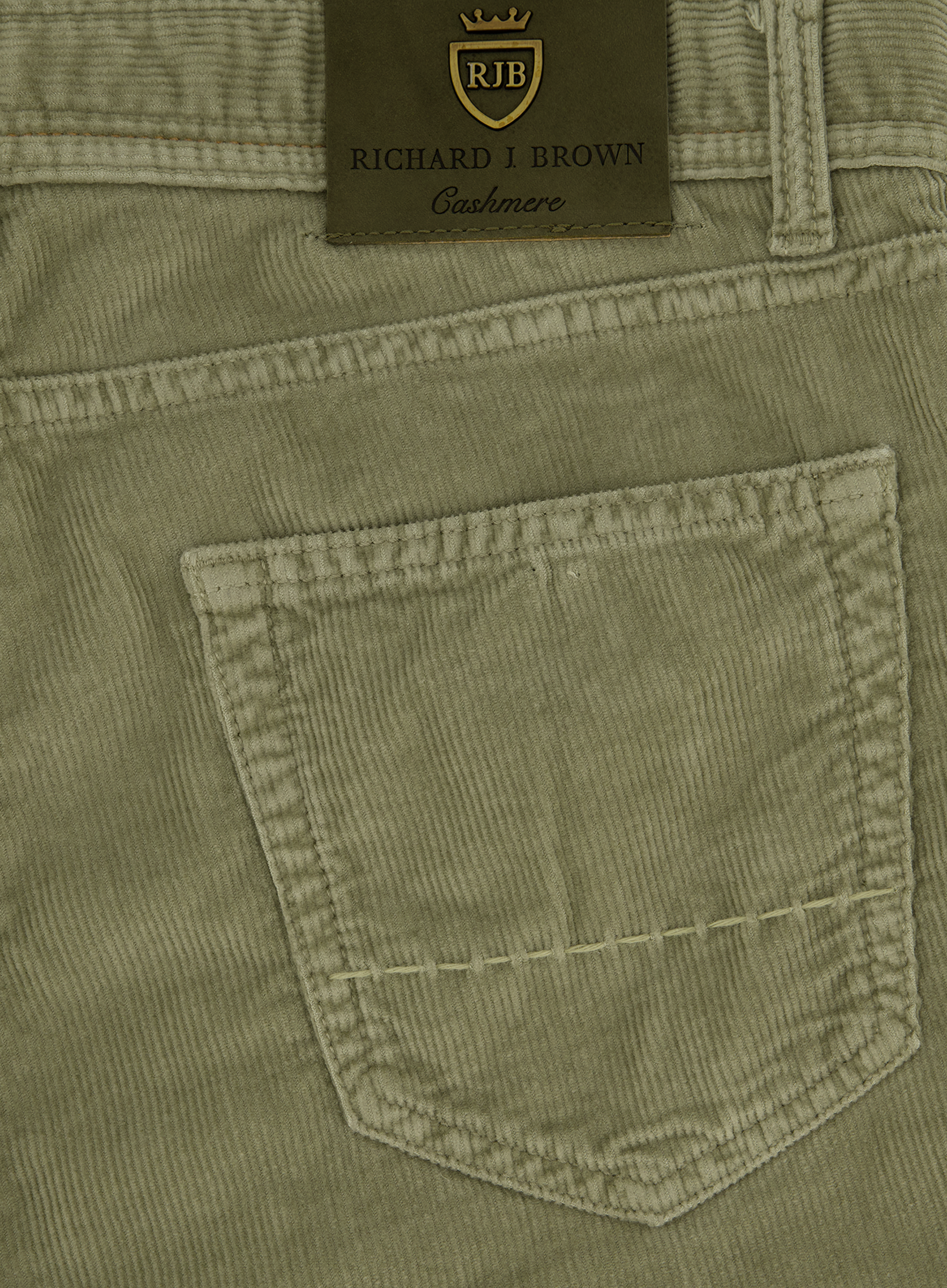 Tokyo 5-pocket Corduroyjeans | FULL_WIDTH | Groen