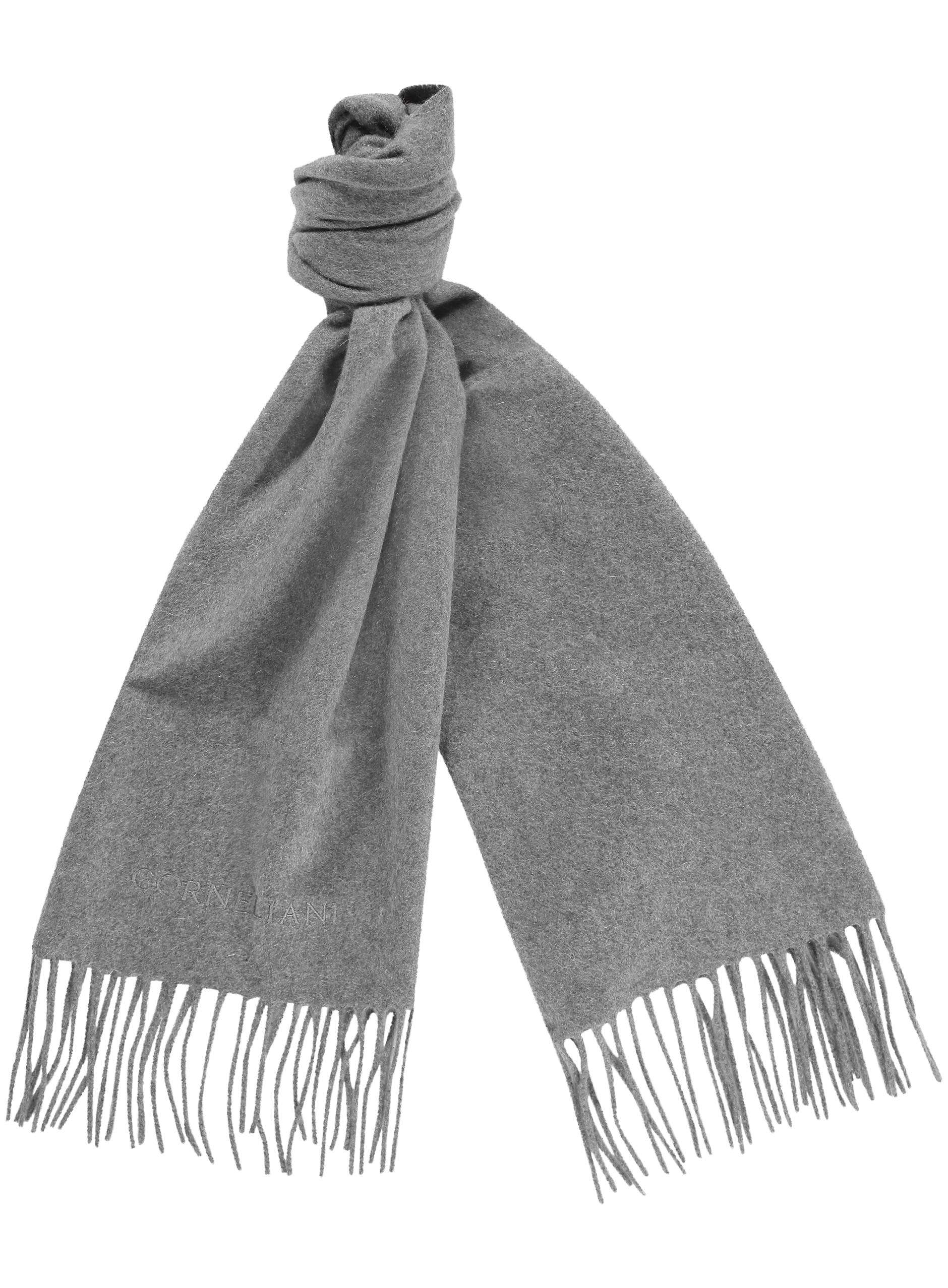 Shawl van cashmere | Grijs