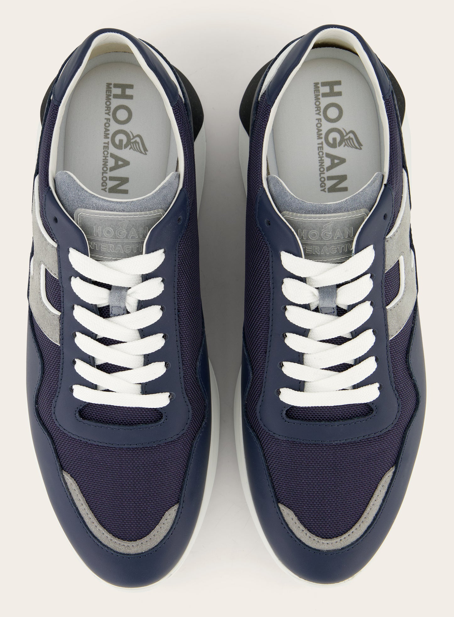 Interactive³ sneakers van suède | BLUE NAVY