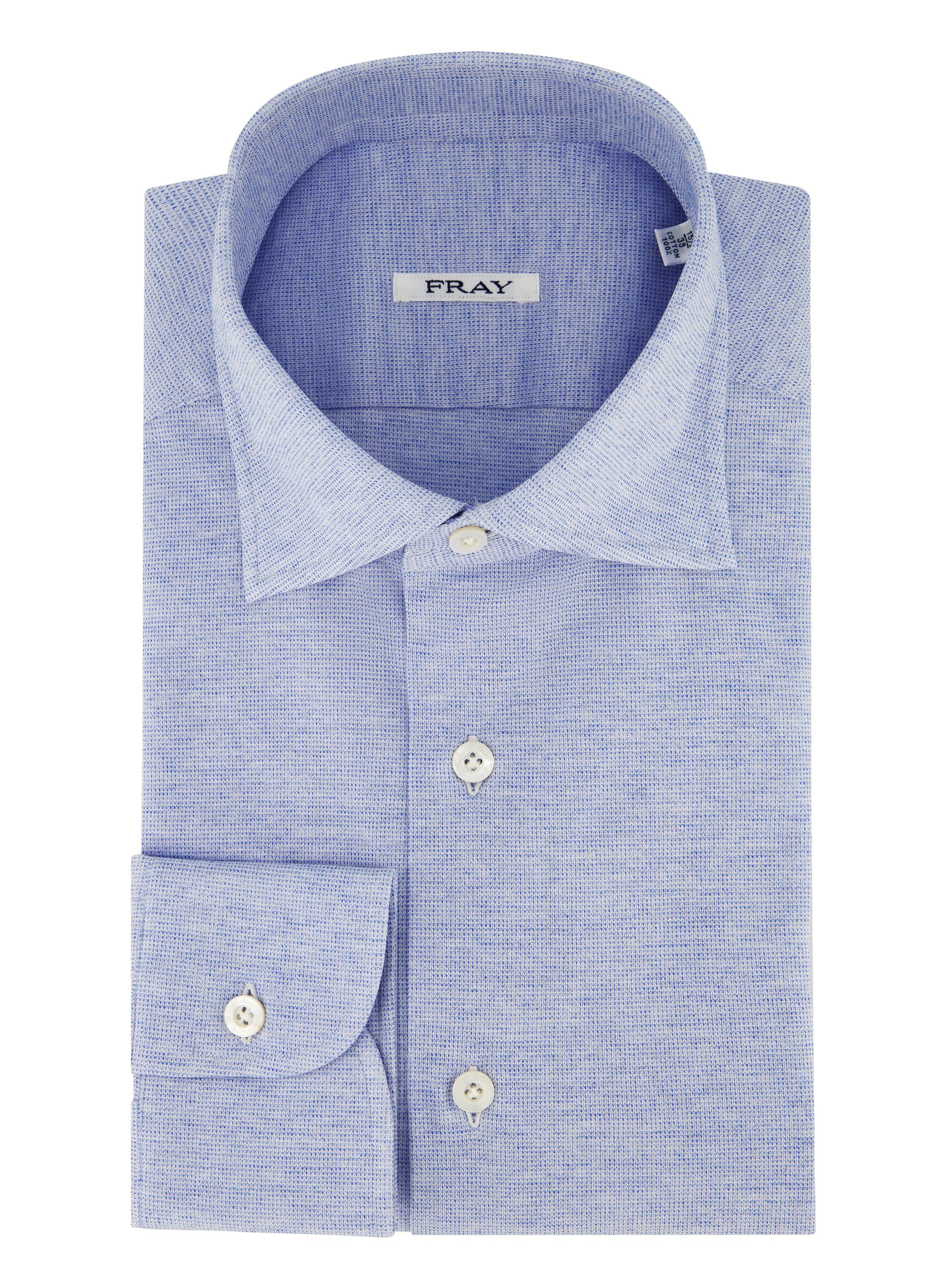 Shirt van katoen | L.Blauw
