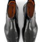 Chelsea boots van leer | Zwart