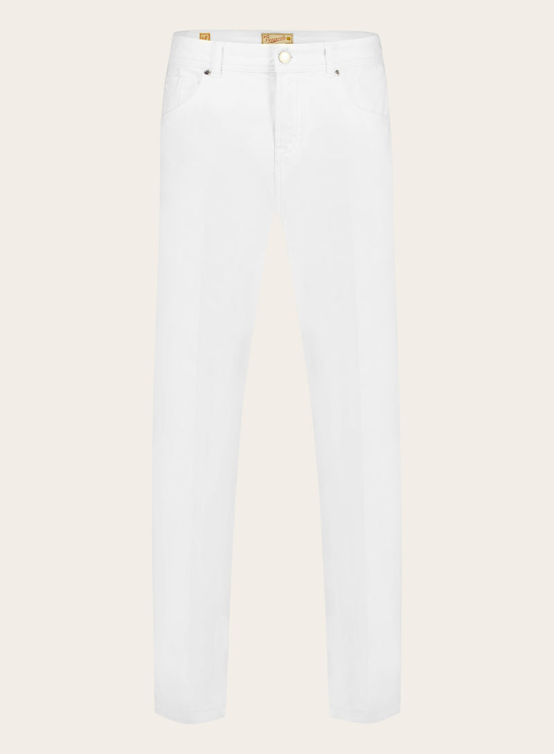 Slim-fit jeans van katoen