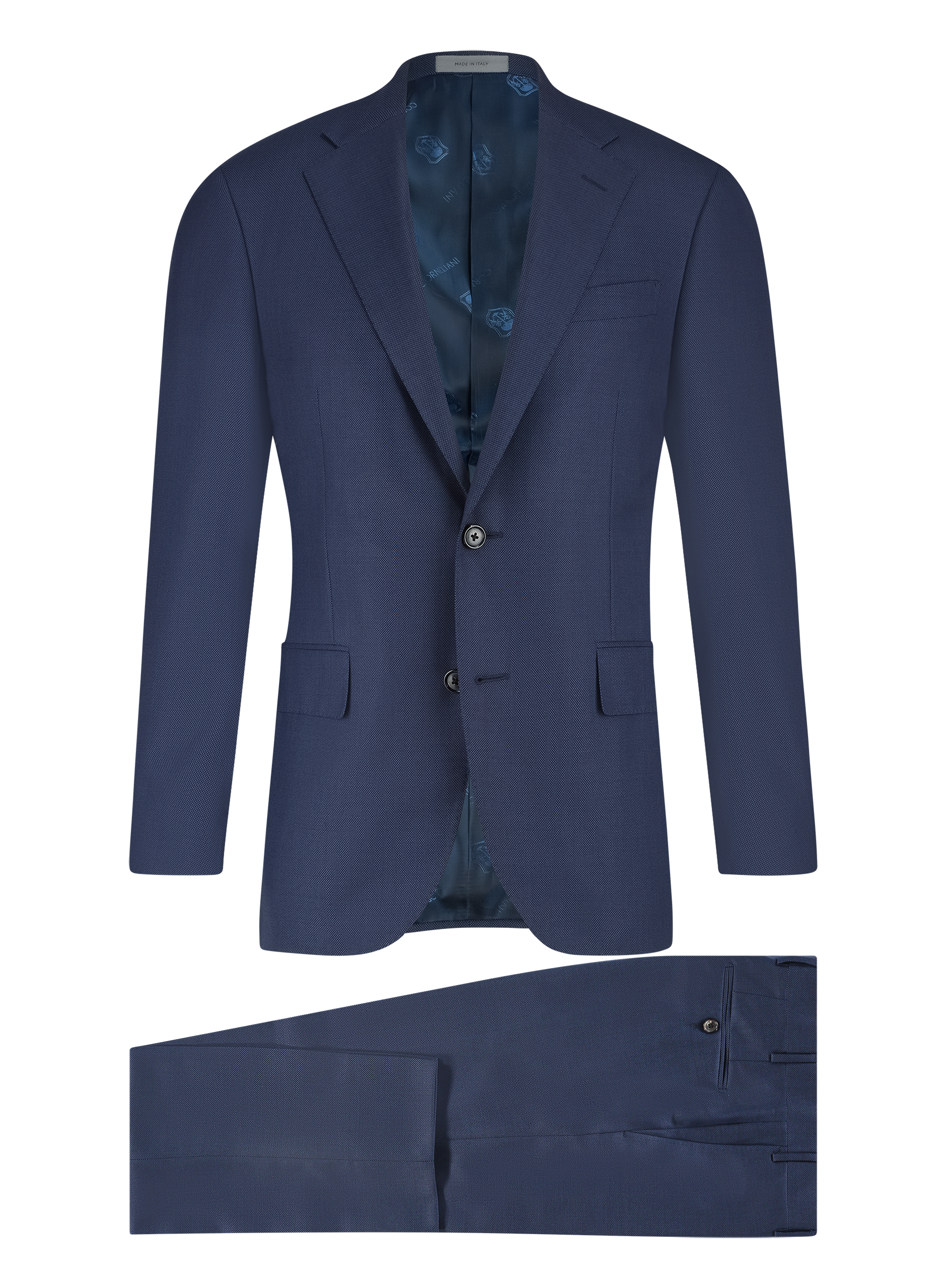Pak van virgin wol | Blauw