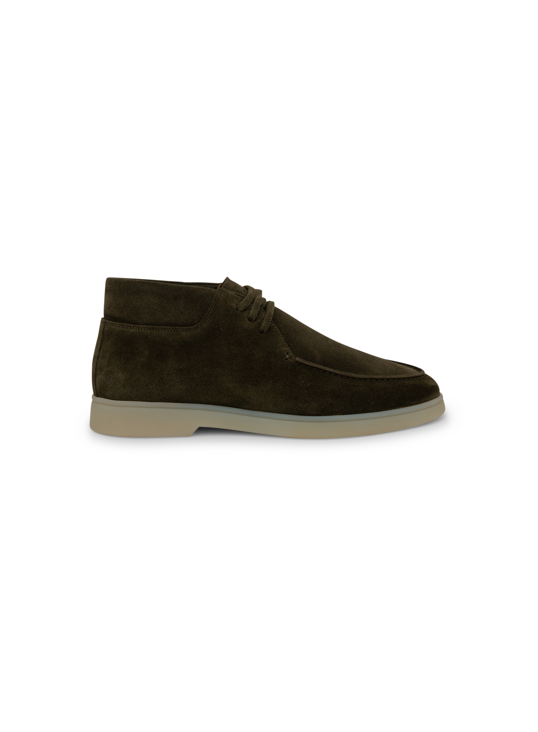 Dessert boots van suède | Groen