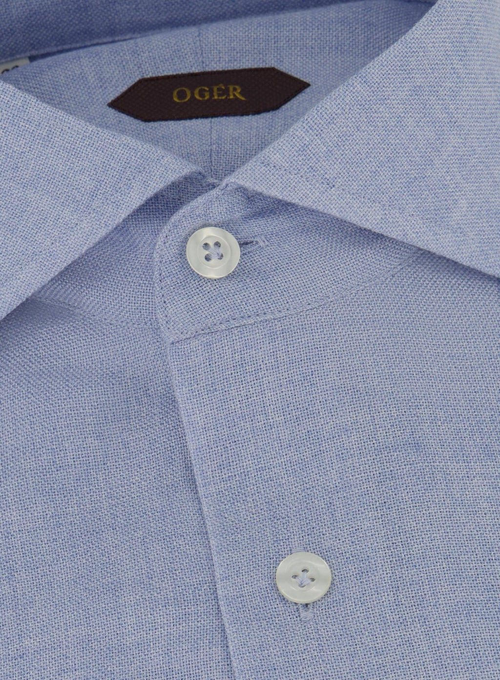 Shirt van wol | FULL_WIDTH | Blauw
