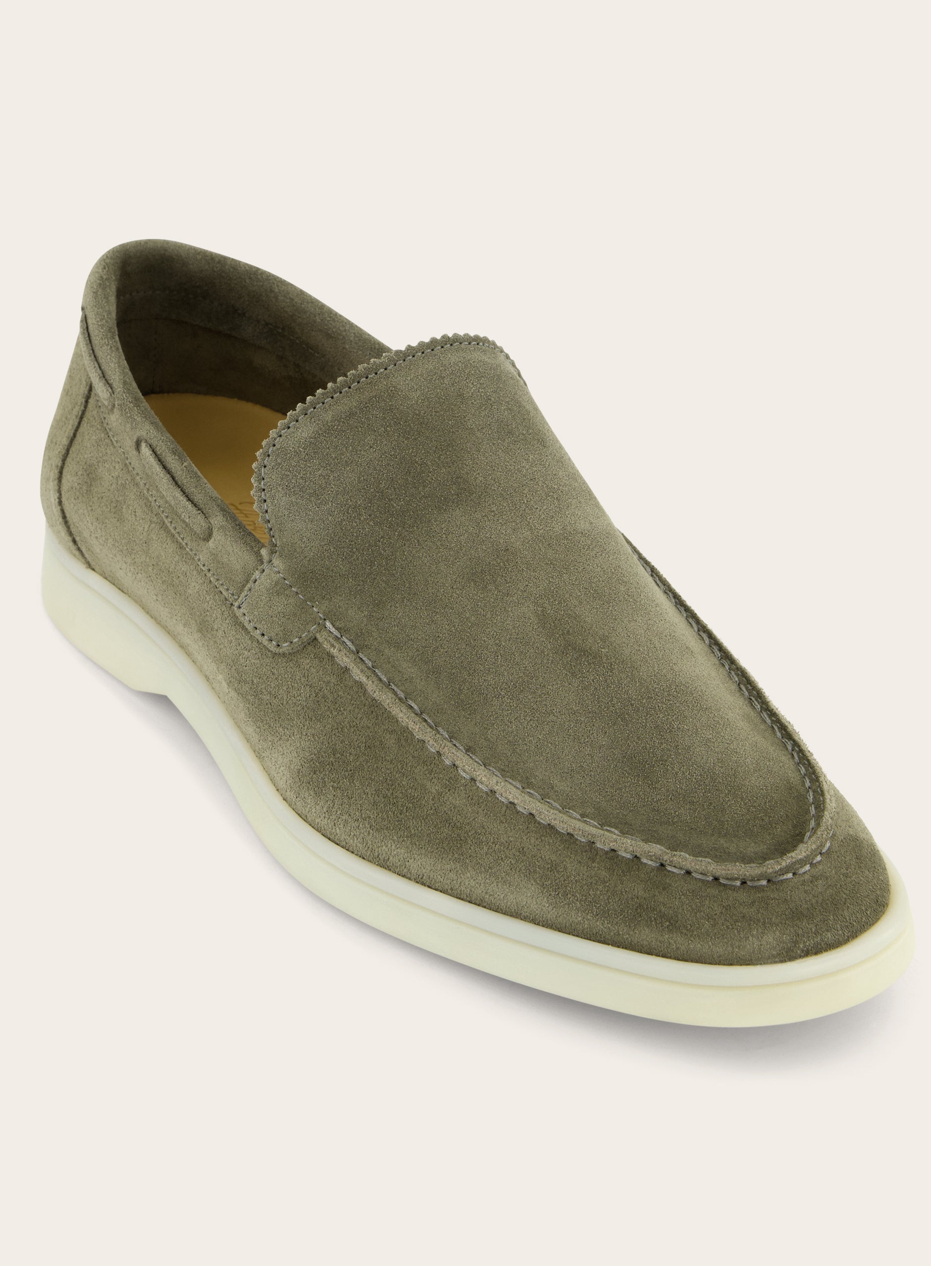 Loafers van suède | Groen