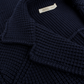 Knitted cardigan van scheerwol | FULL_WIDTH | BLUE NAVY