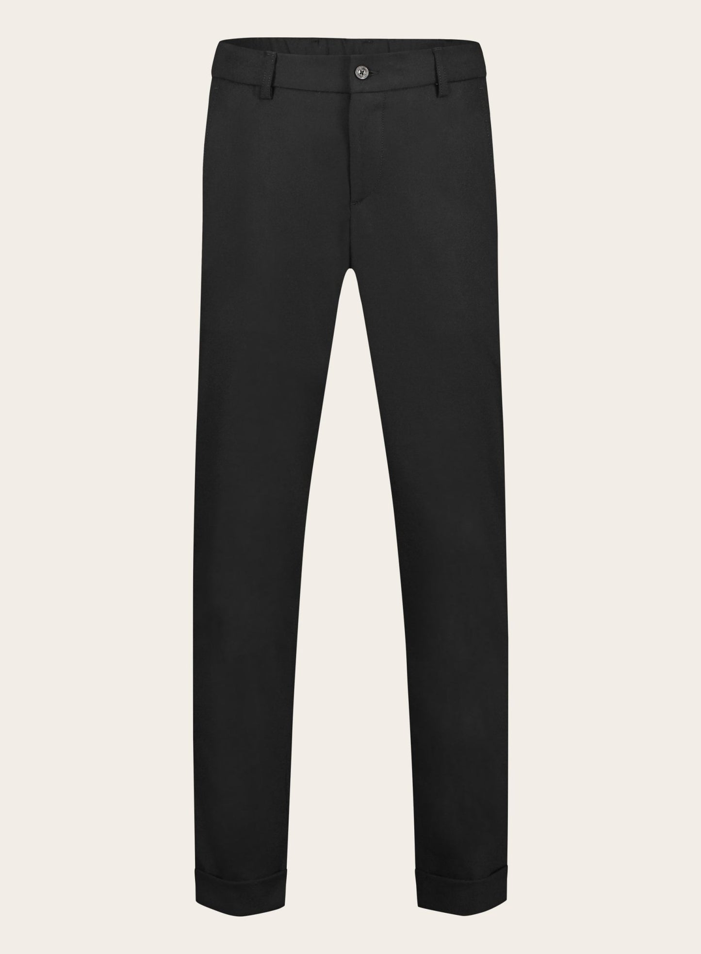 Pantalon van scheerwol en cashmere | Zwart