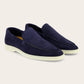 Loafers van suède | BLUE NAVY