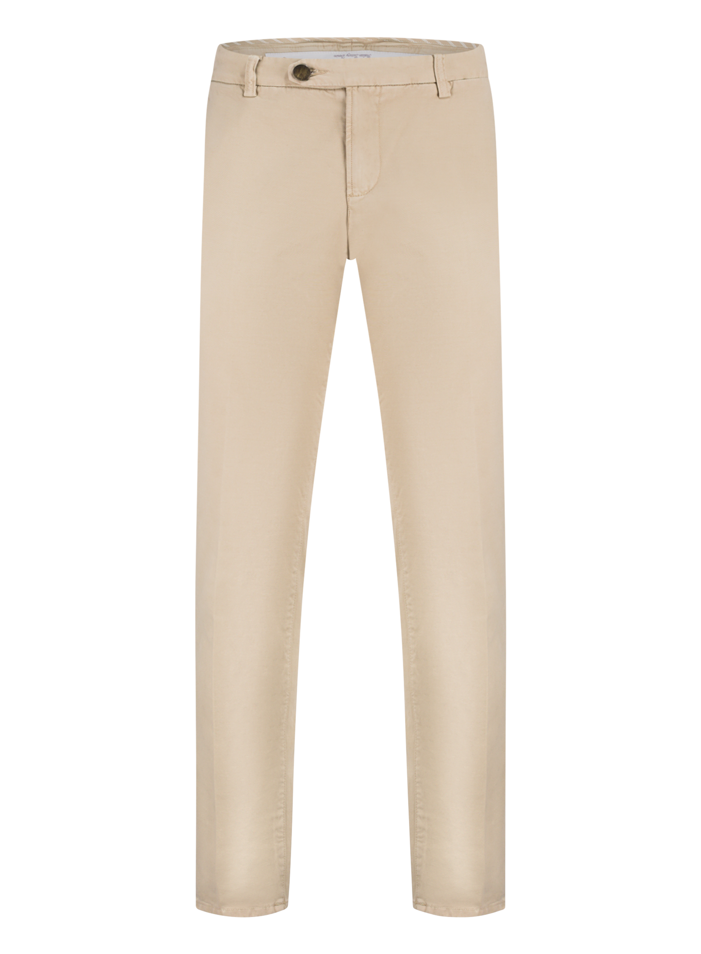 Singapore pantalon van katoen en cashmere | Beige