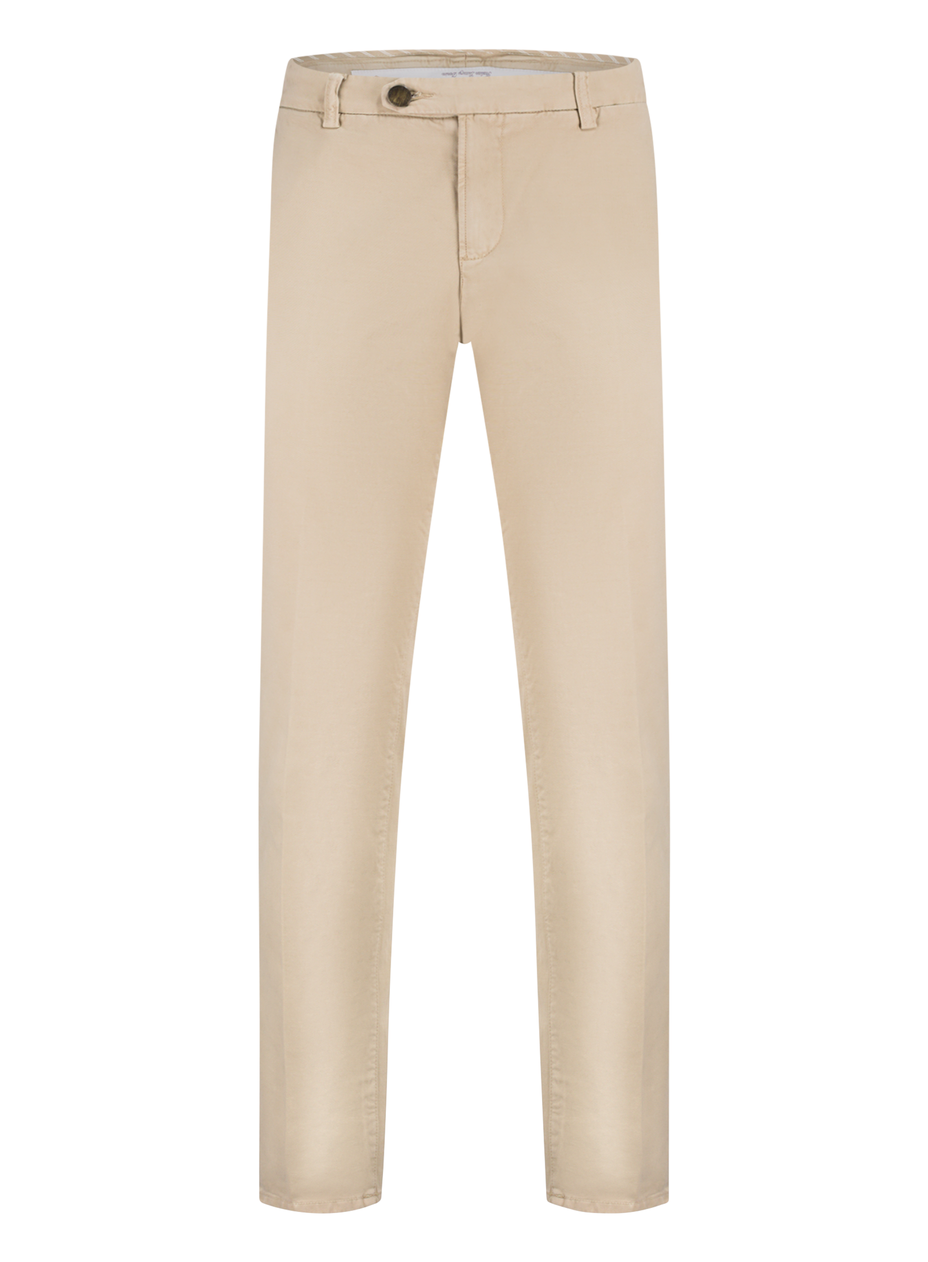 Singapore pantalon van katoen en cashmere | Beige