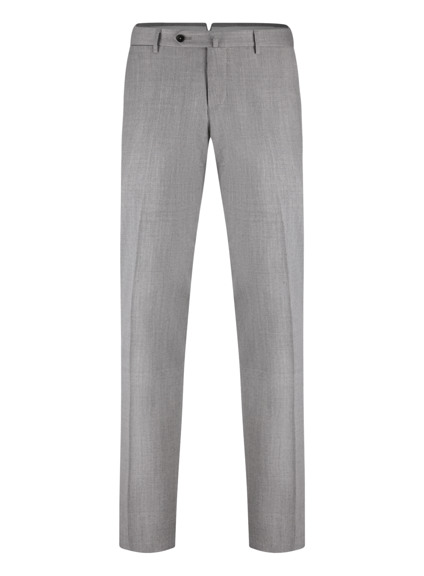 Pantalon van wol en zijde | L.Grijs