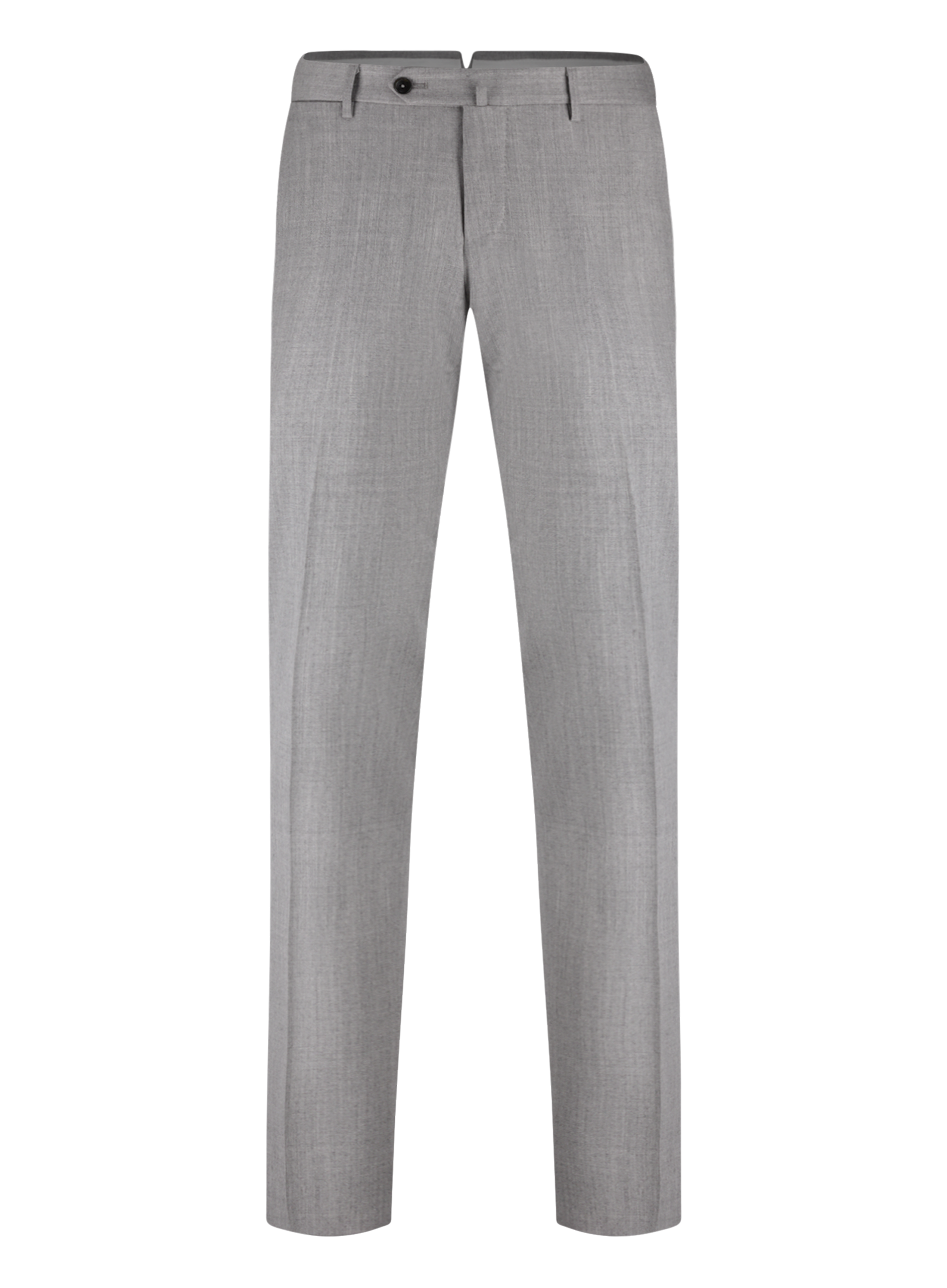 Pantalon van wol en zijde | L.Grijs