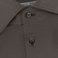 Shirt van jersey katoen | TAUPE