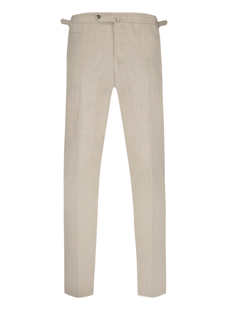 Pantalon van wol | Beige Melee