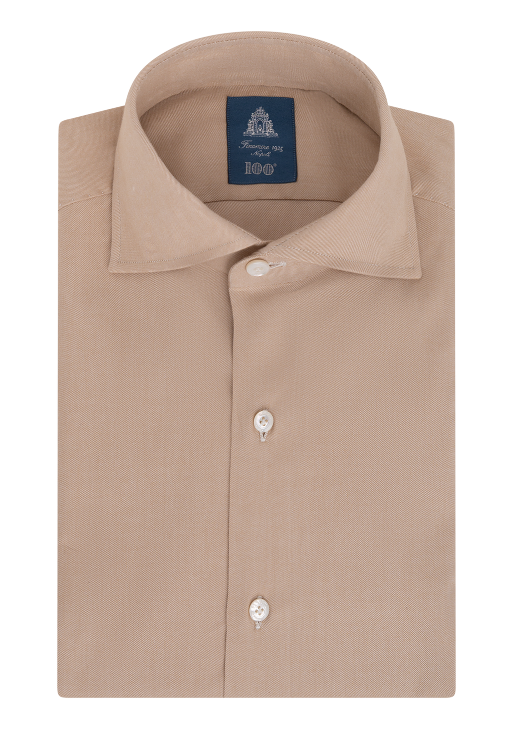 Napoli shirt van katoen | Beige