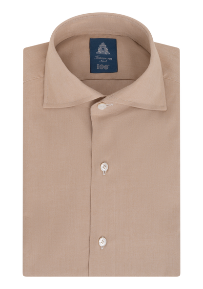 Napoli shirt van katoen | Beige