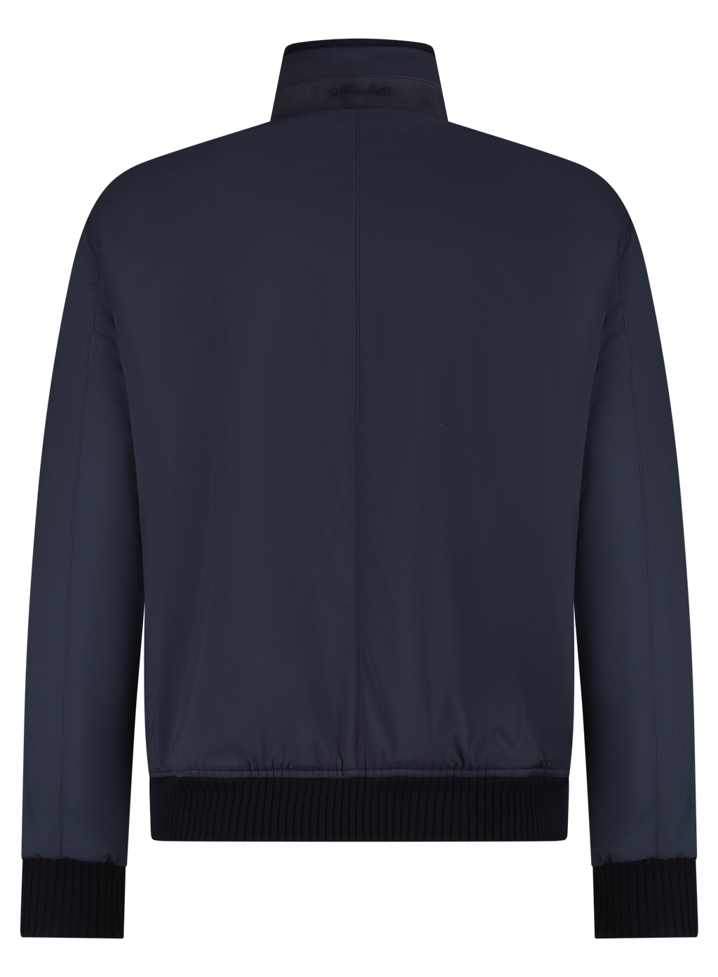 Waterafstotend jack van cashmere | BLUE NAVY