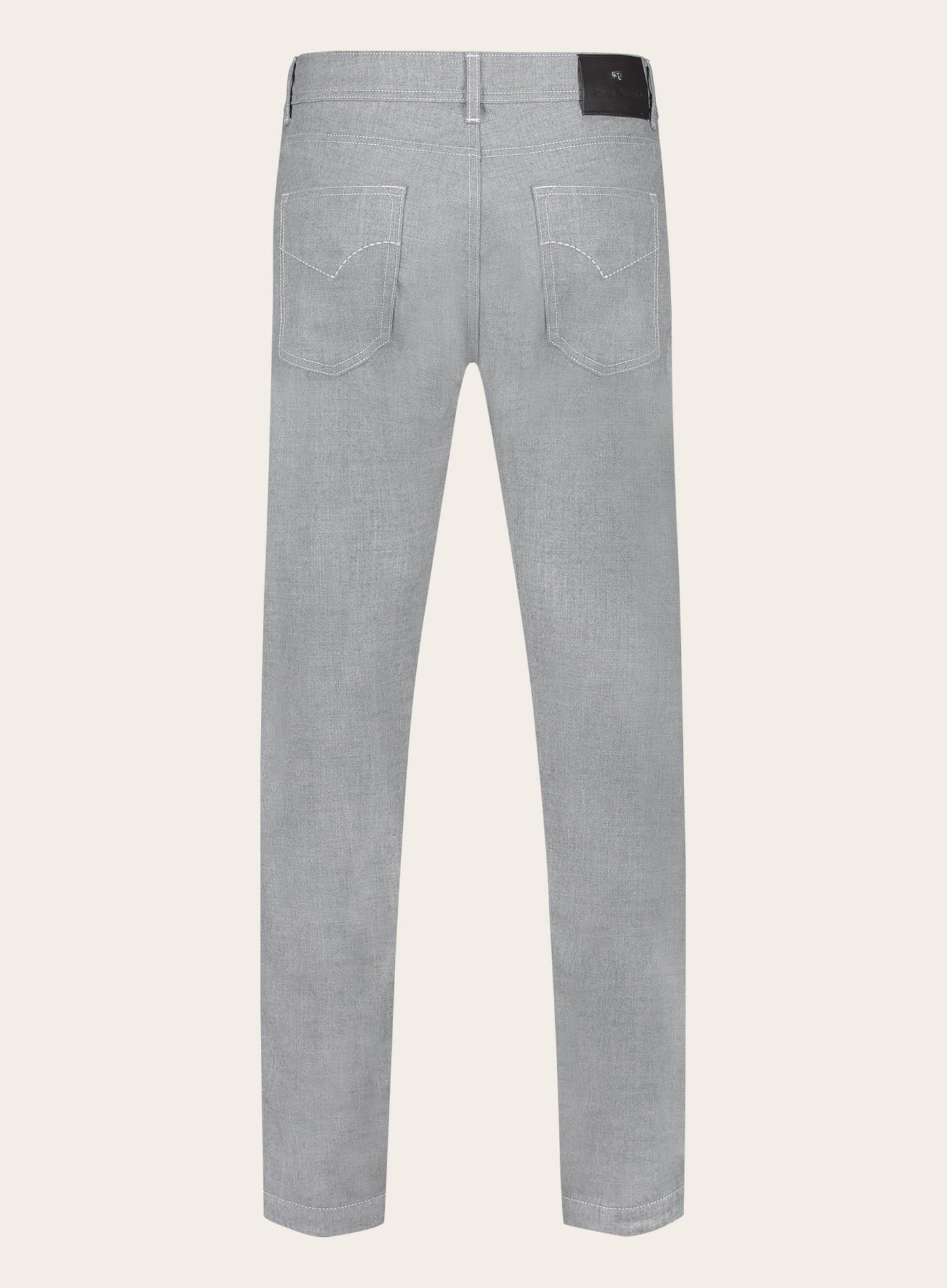 Jeans van cashmere | Grijs