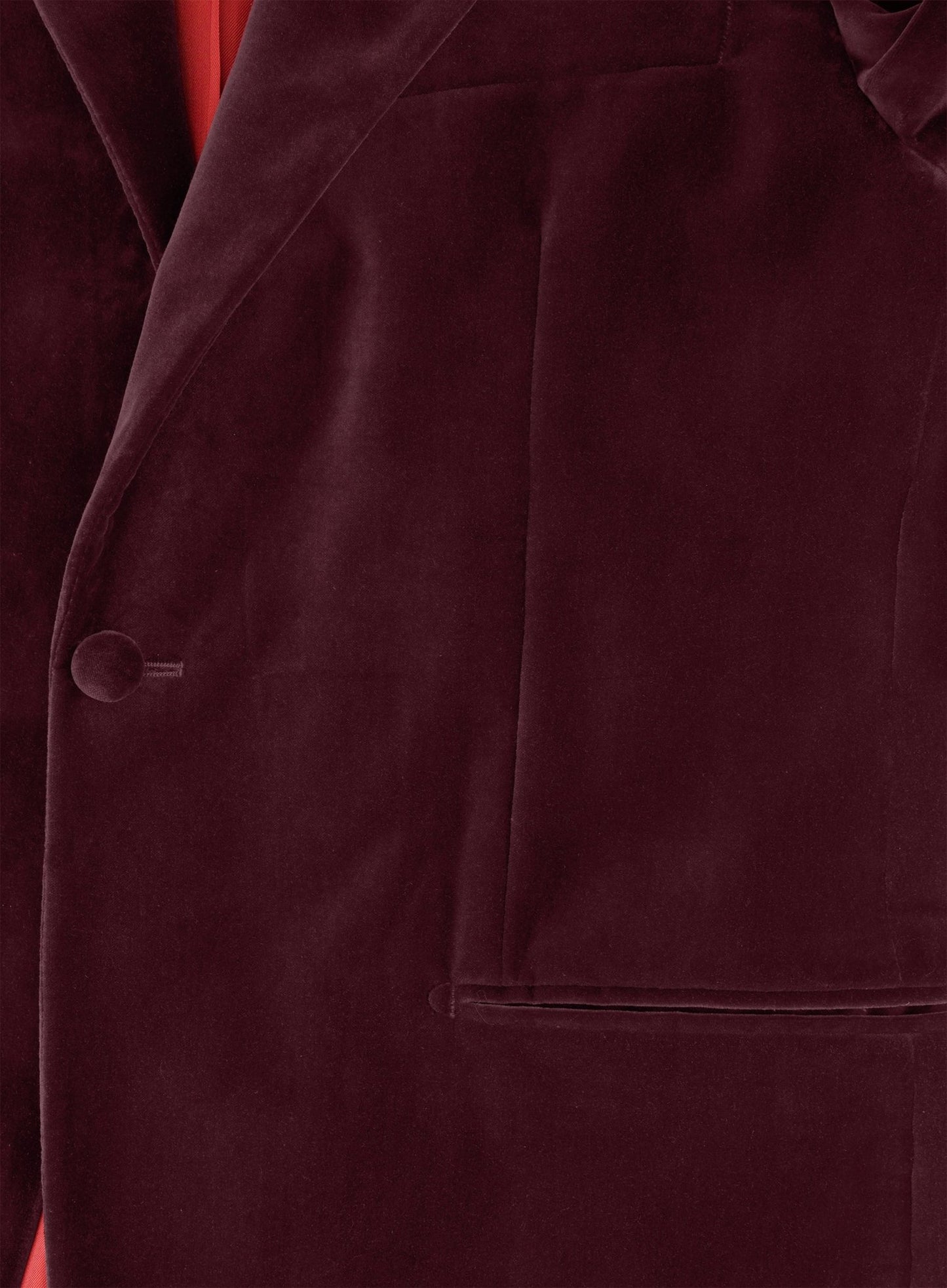 Slim-fit jacket in velvet