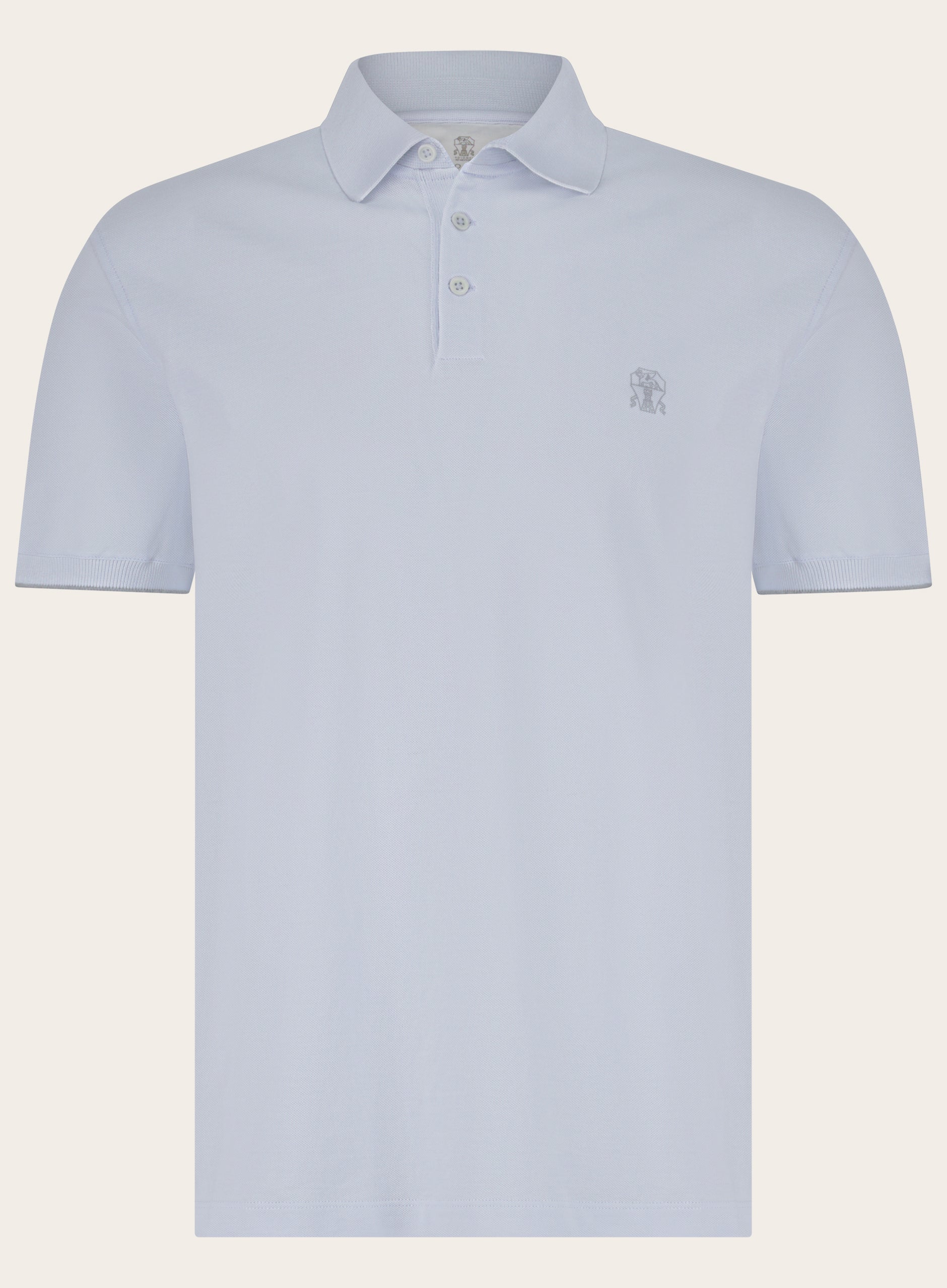 Poloshirt van katoen | L.Blauw