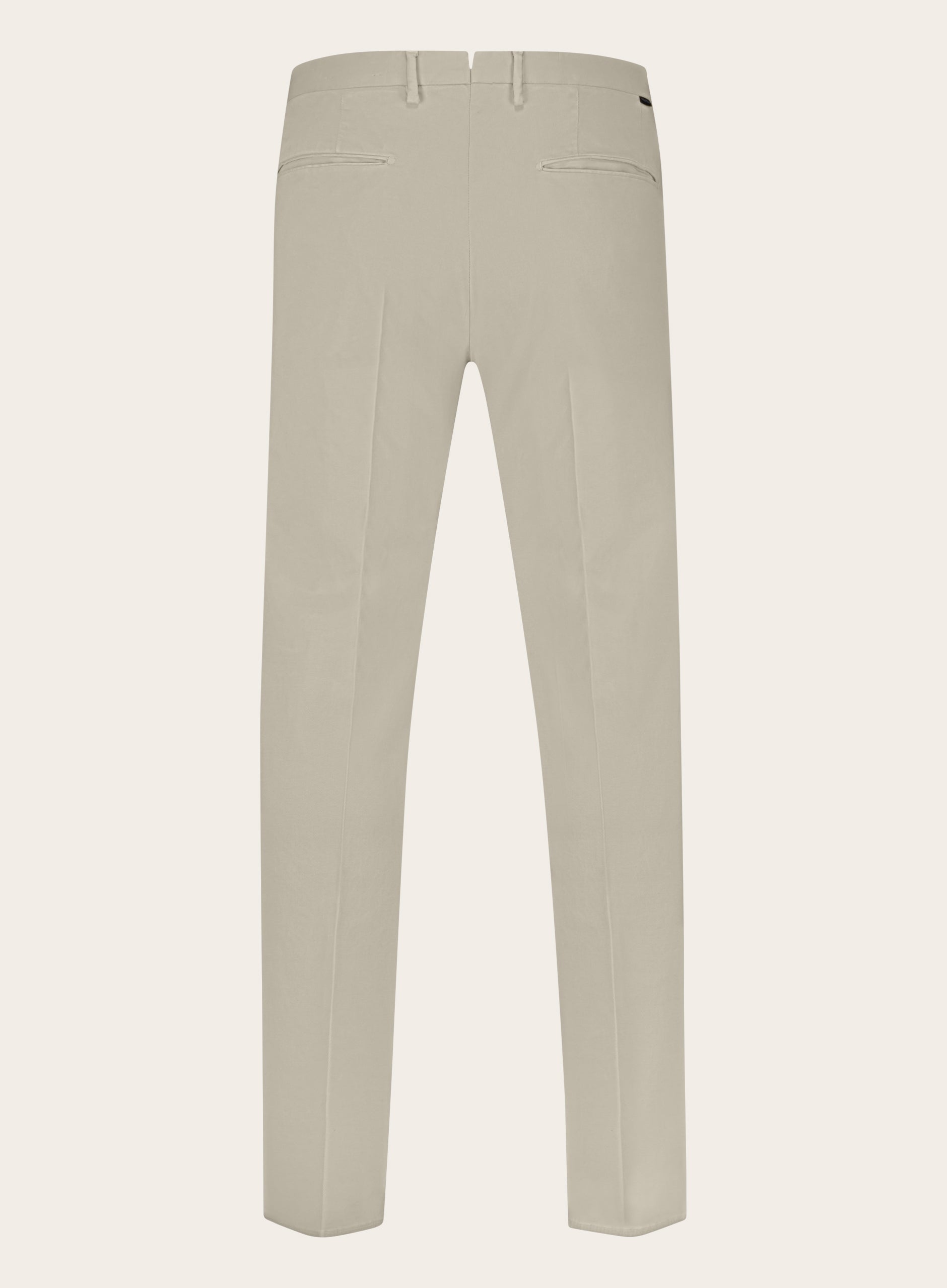 Pantalon van katoen | TAUPE 