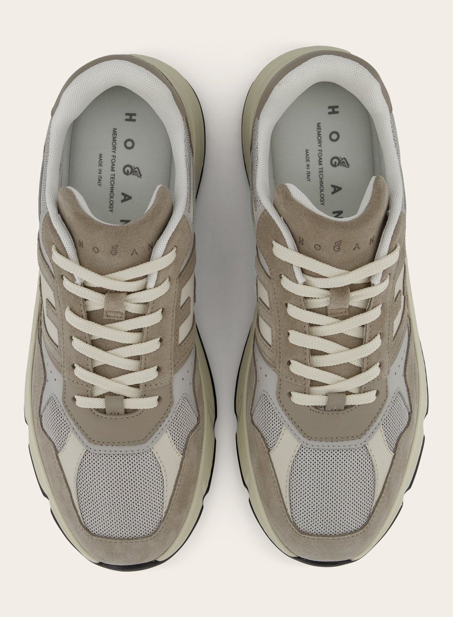 Hyperlight sneaker van suède | Beige 