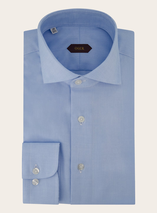 Shirt van katoen | L.Blauw