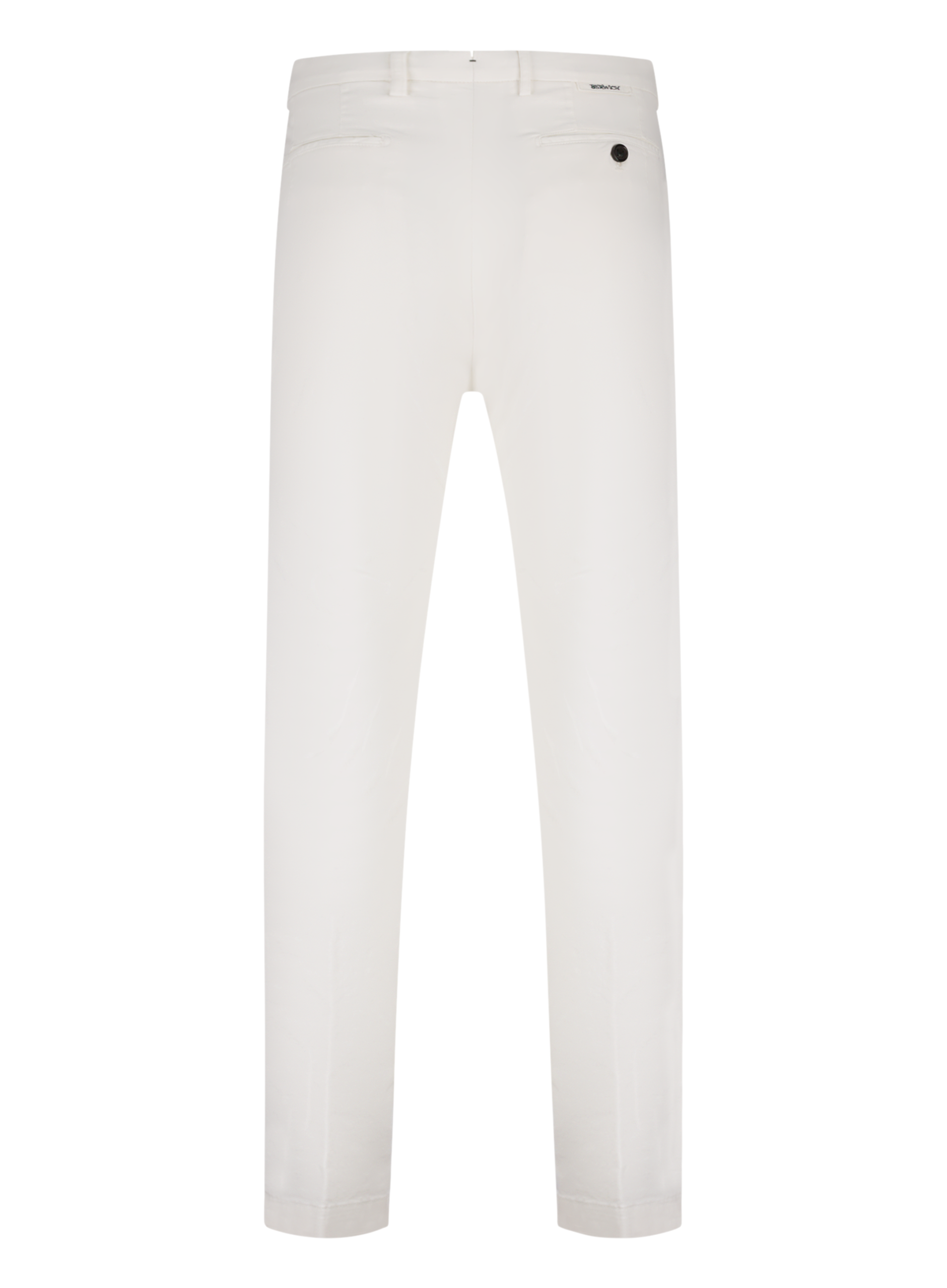Pantalon van katoen en lycocell | Wit