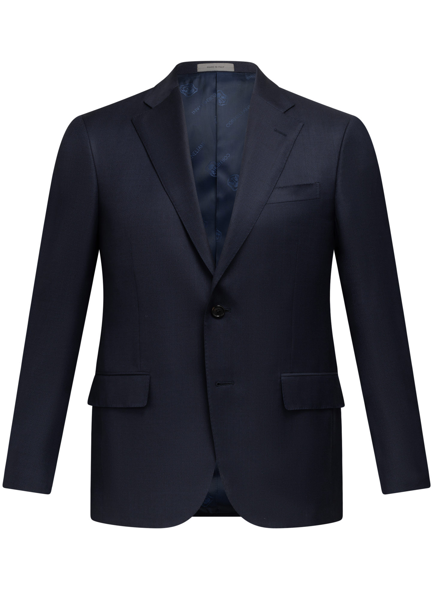 Pak van virgin wol, zijde en flax | FULL_WIDTH | BLUE NAVY