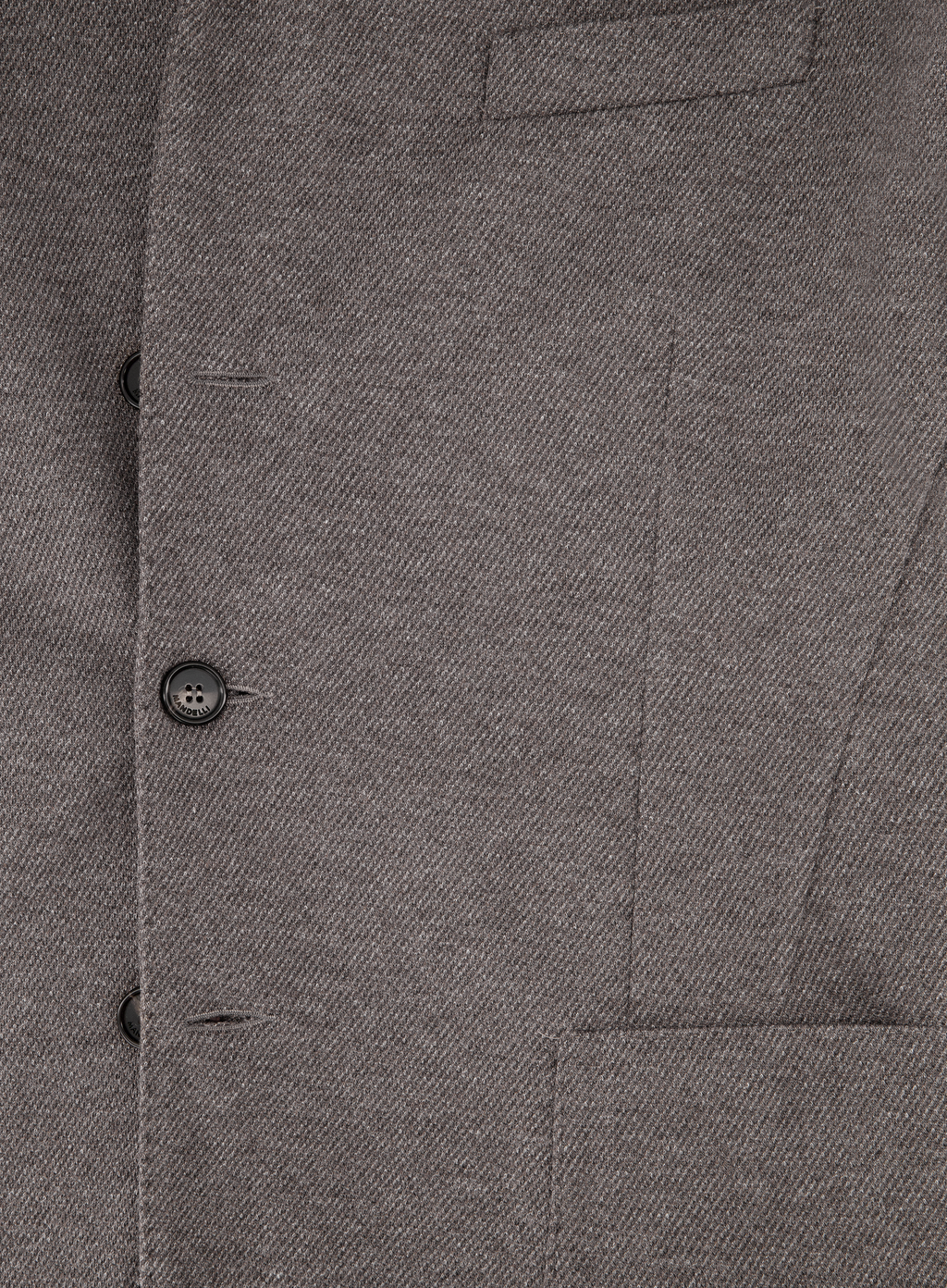 Gemêleerd colbert van wol en katoen | FULL_WIDTH | TAUPE