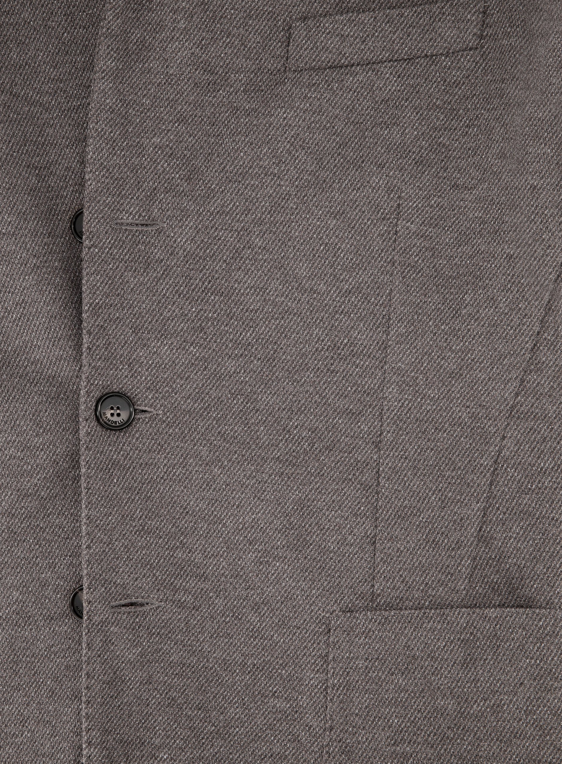 Gemêleerd colbert van wol en katoen | FULL_WIDTH | TAUPE