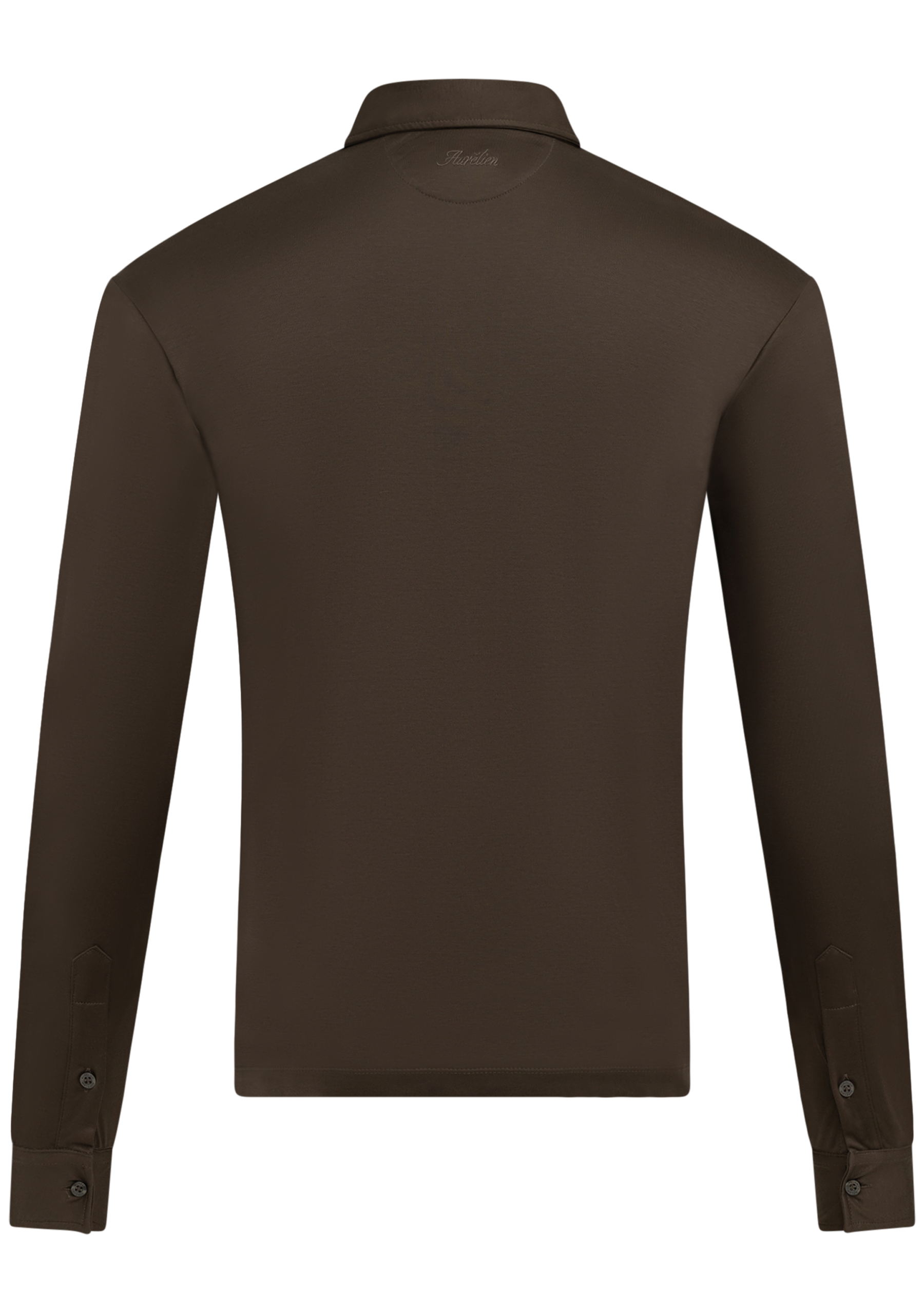 Katoenen polo | TAUPE