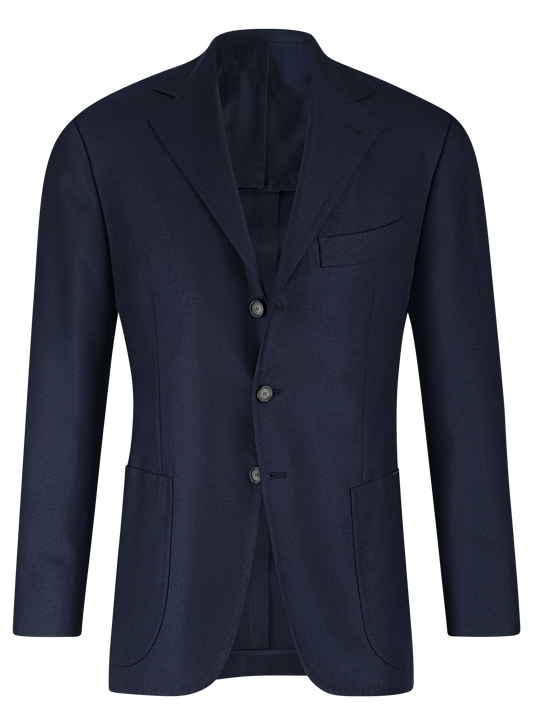 Handgemaakt jasje van cashmere | BLUE NAVY