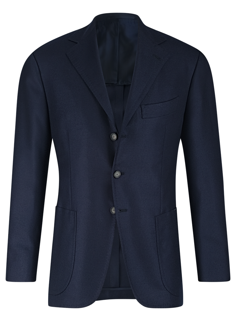 Handgemaakt colbert van cashmere