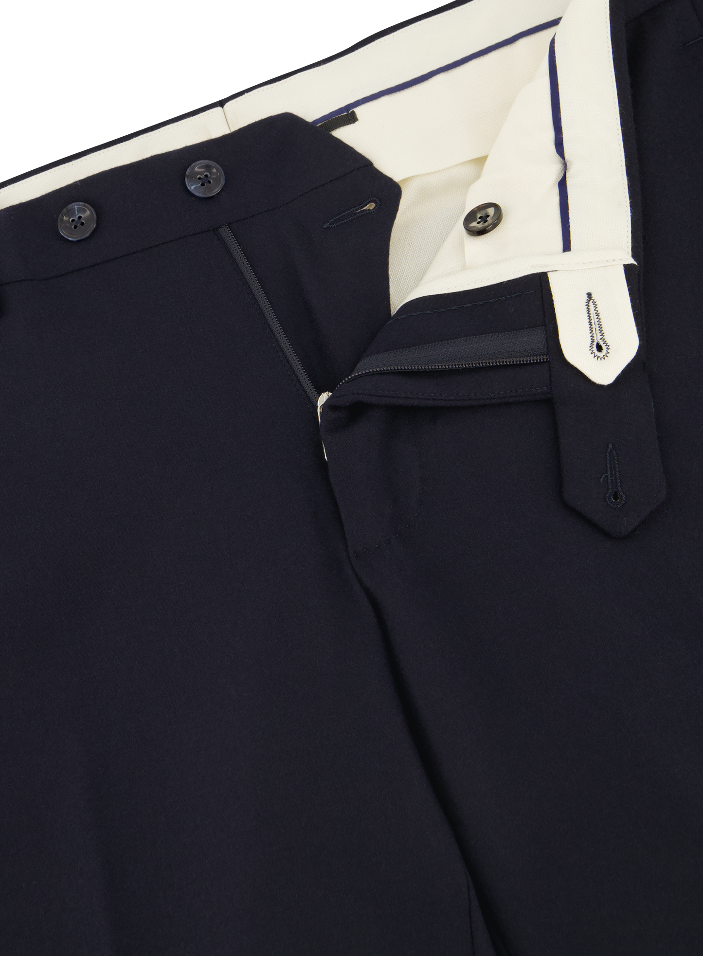 Pantalon van cashmere | FULL_WIDTH | BLUE NAVY