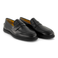 Penny loafers van leer | Zwart