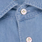 Denim shirt van katoen | JEANS BLAUW